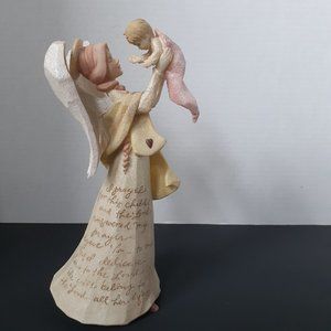 Enesco Angel with Baby Figurine